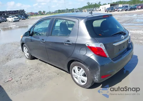 2012 Toyota Yaris Le z USA, uszkodzony, nr VIN JTDKTUD35CD520932